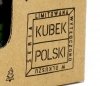Kubek Polski Rowerowy emaliowany 350 ml biały